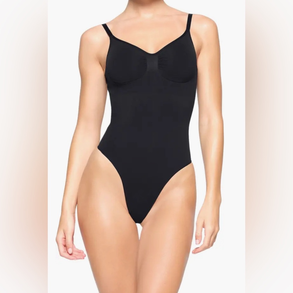 SKIMS Seamless Sculpting thong bodysuit